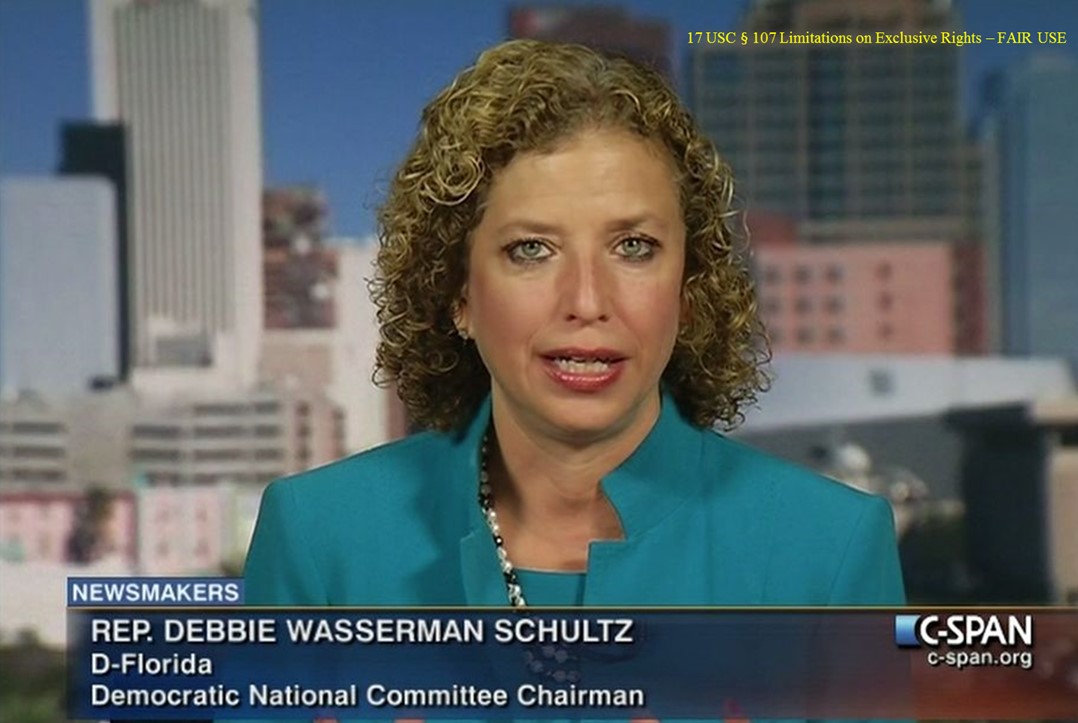 08/02/2008 Letter To United States Representative Debbie Wasserman-Schultz