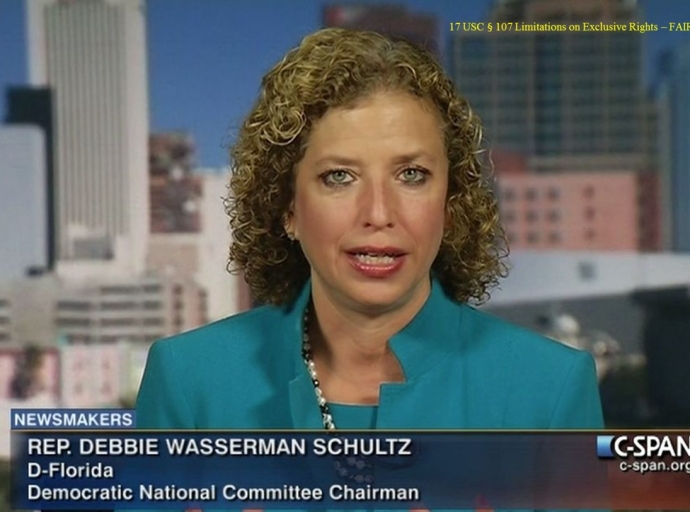 08/02/2008 Letter To United States Representative Debbie Wasserman-Schultz