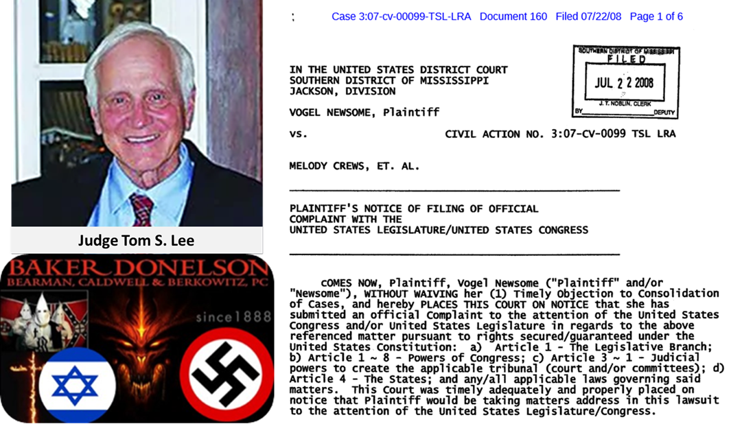 07/22/2008 NOTIFICATION  To USDC Southern District of Mississippi