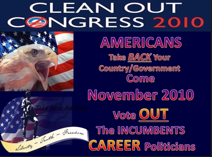 10/2010 November Elections - TAKE BACK Your Country