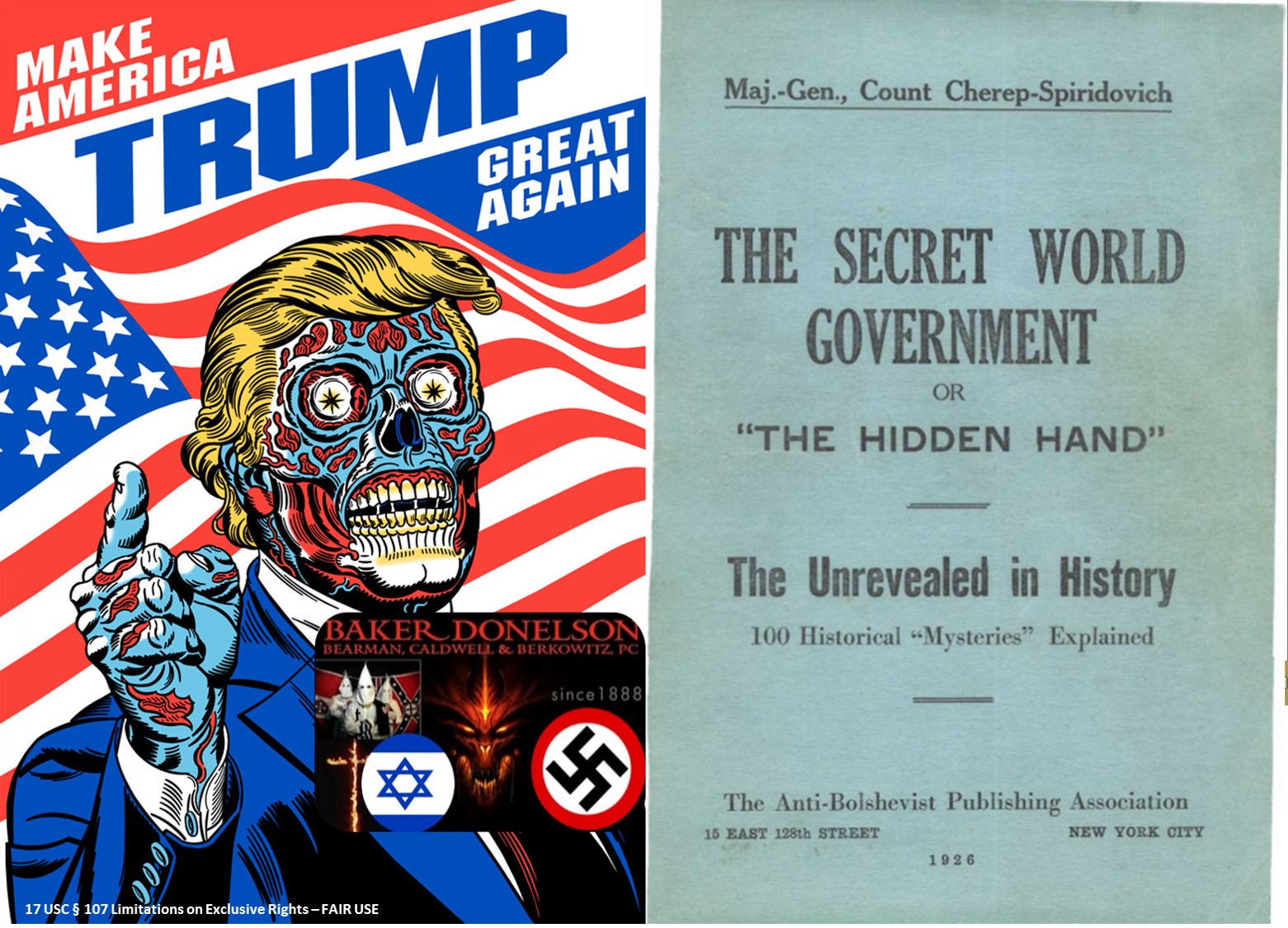 The Secret World Government or The Hidden Hand By Spiridovich