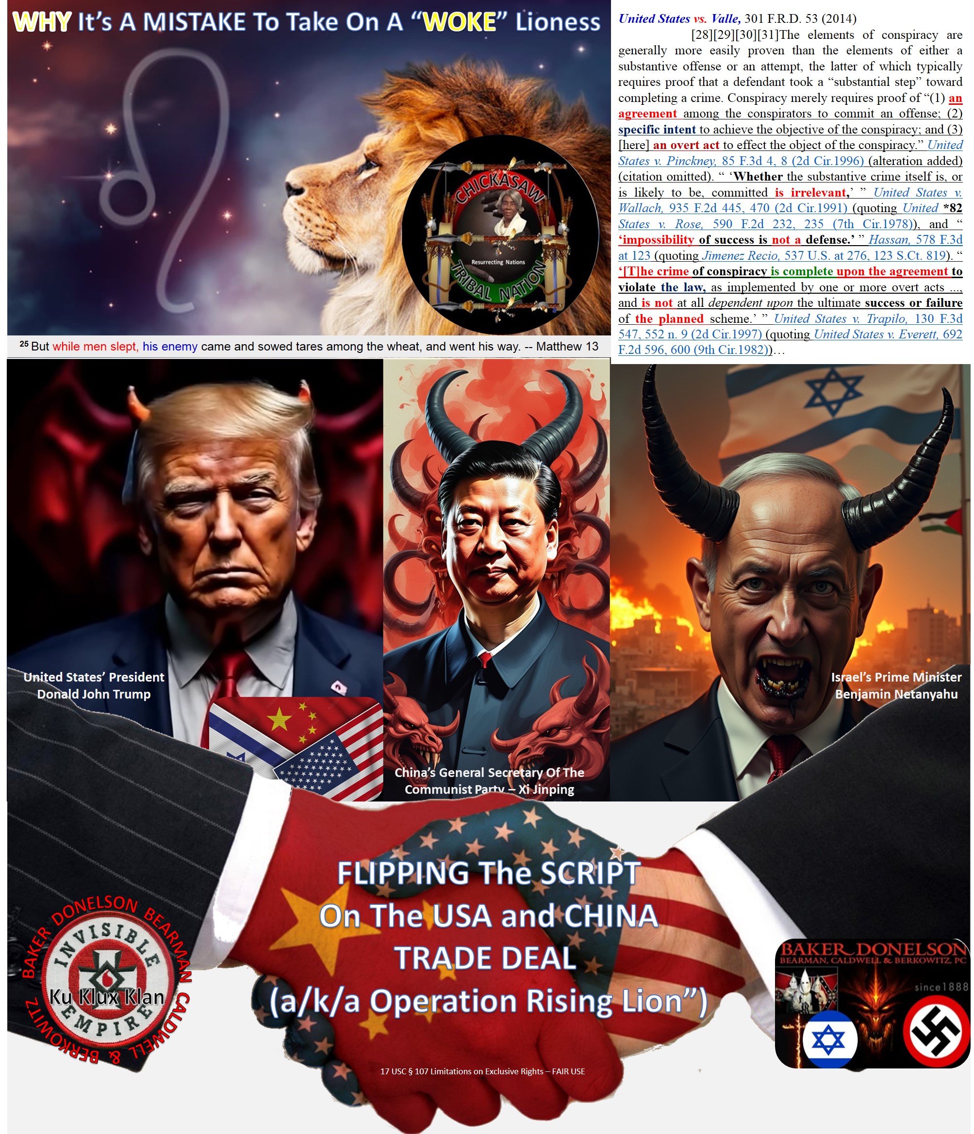 FLIPPING The Script On USA and CHINA TRADE DEAL Operation Rising Lion