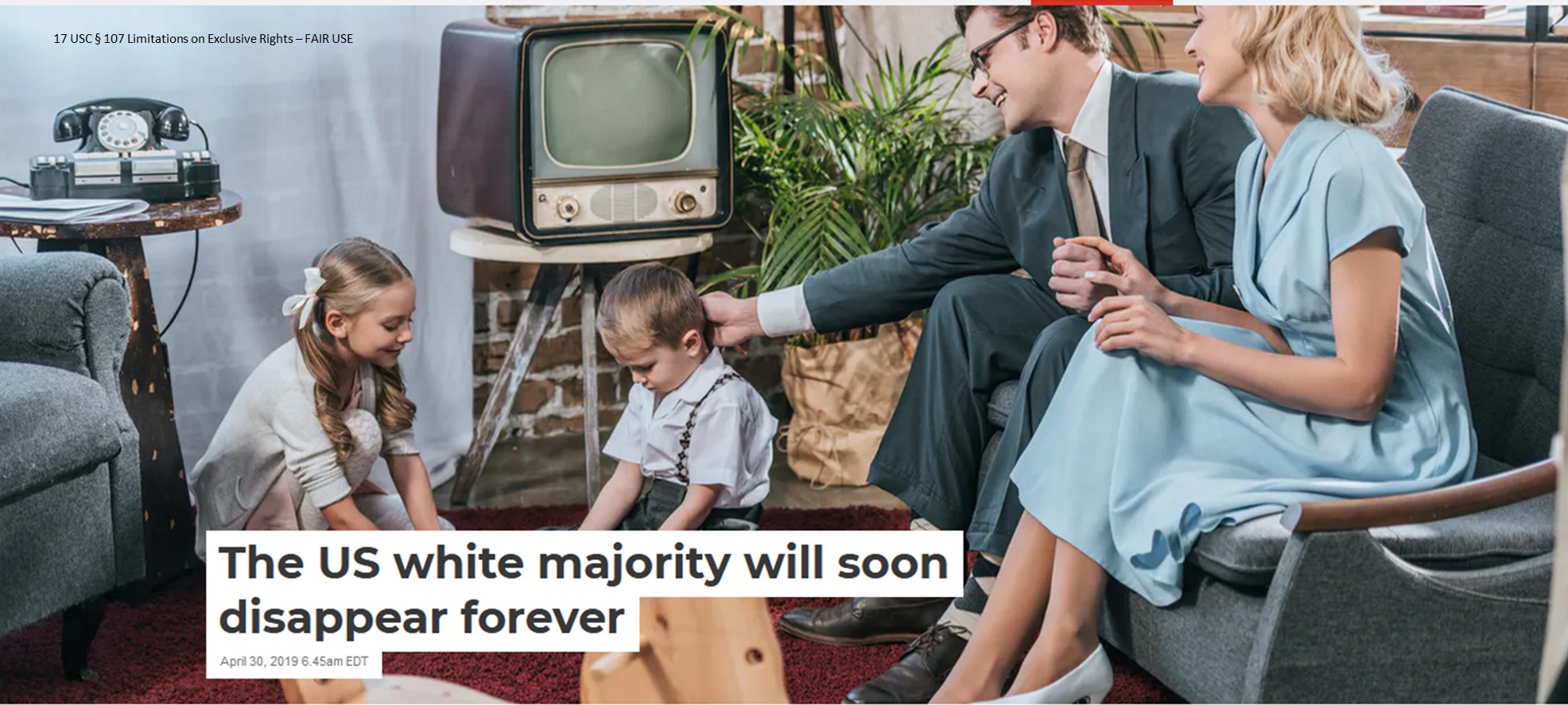 DISAPPEARANCE Of WHITE Majority