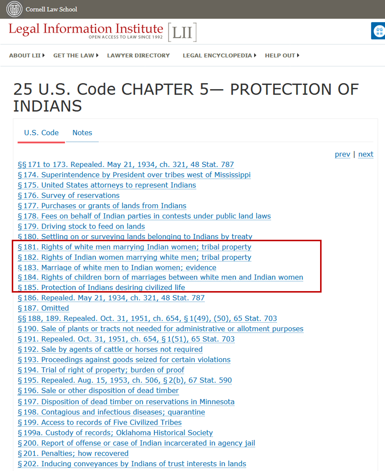 25 USC 5 Protection Of Indians