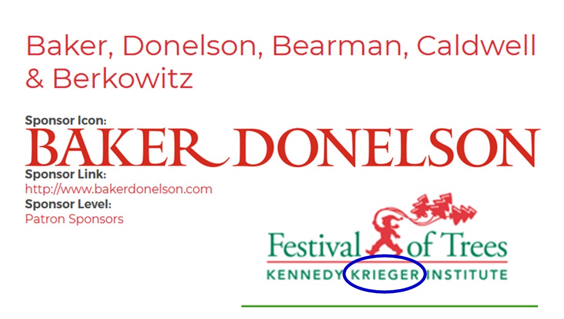 Baker Donelson Kennedy Krieger Institute