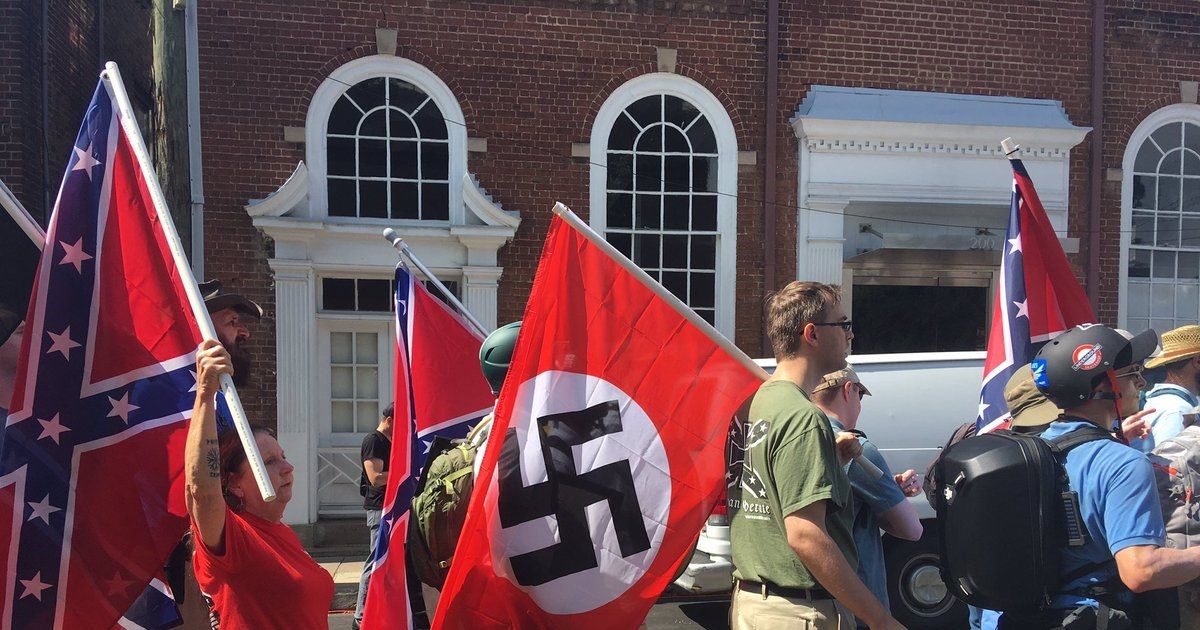 Nazi Confederate Swastika Flags