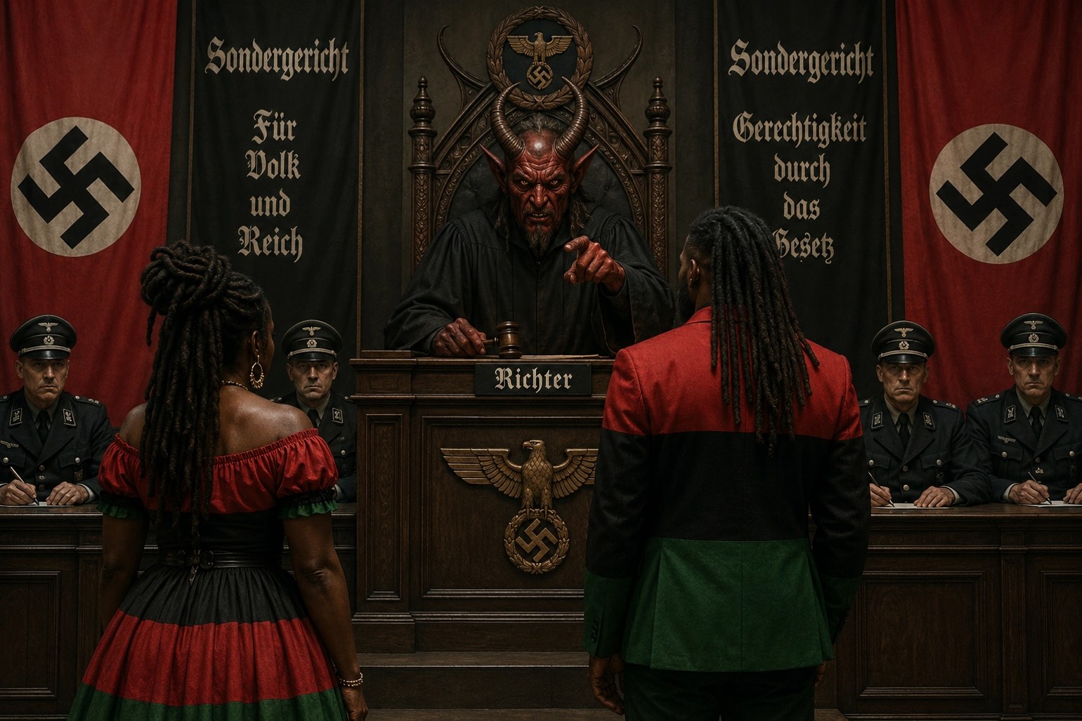 Sondergericht Court BLACK Indians BANNED 02
