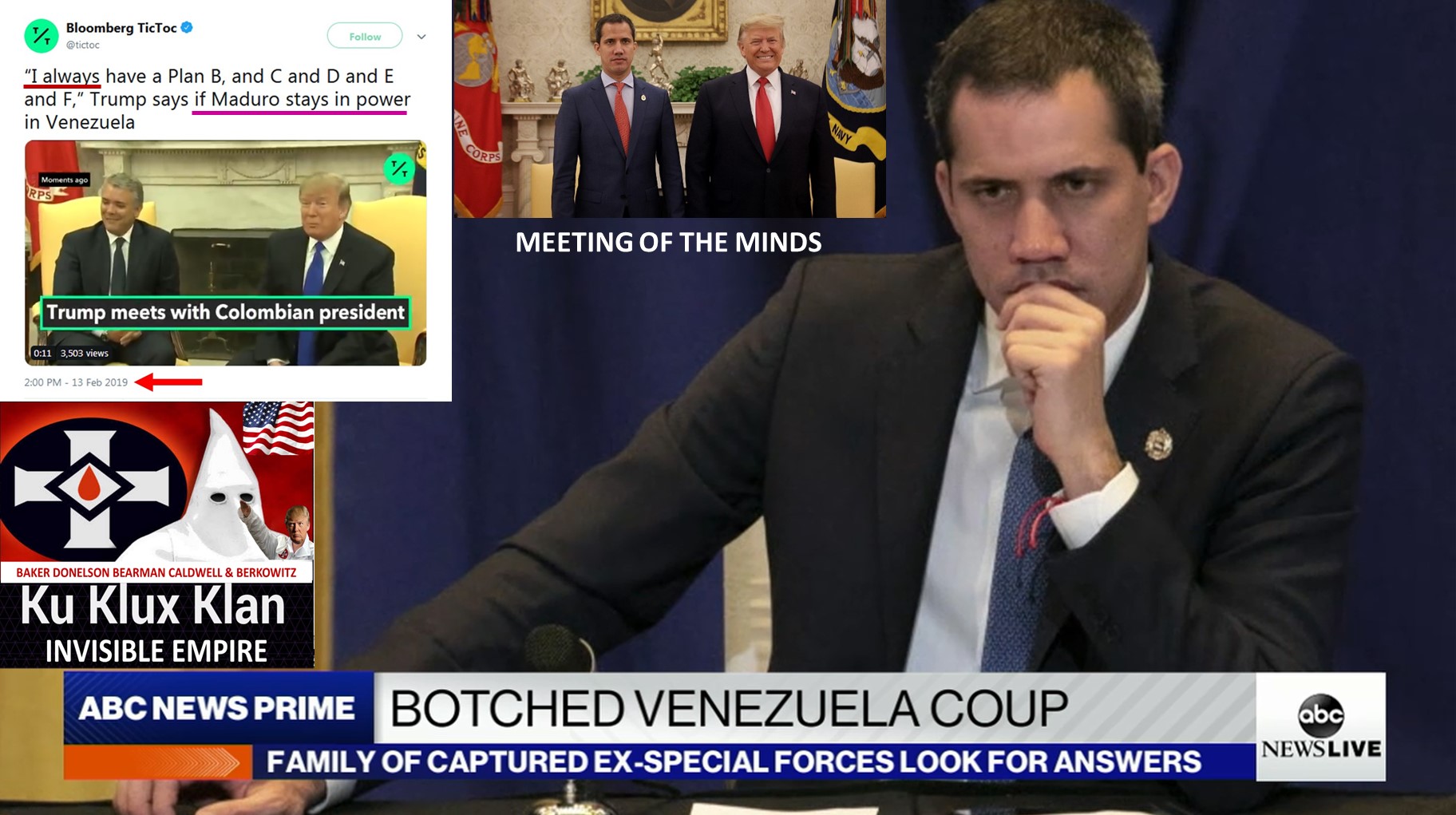 USA 2020 BOTCHED Venezuela Coup