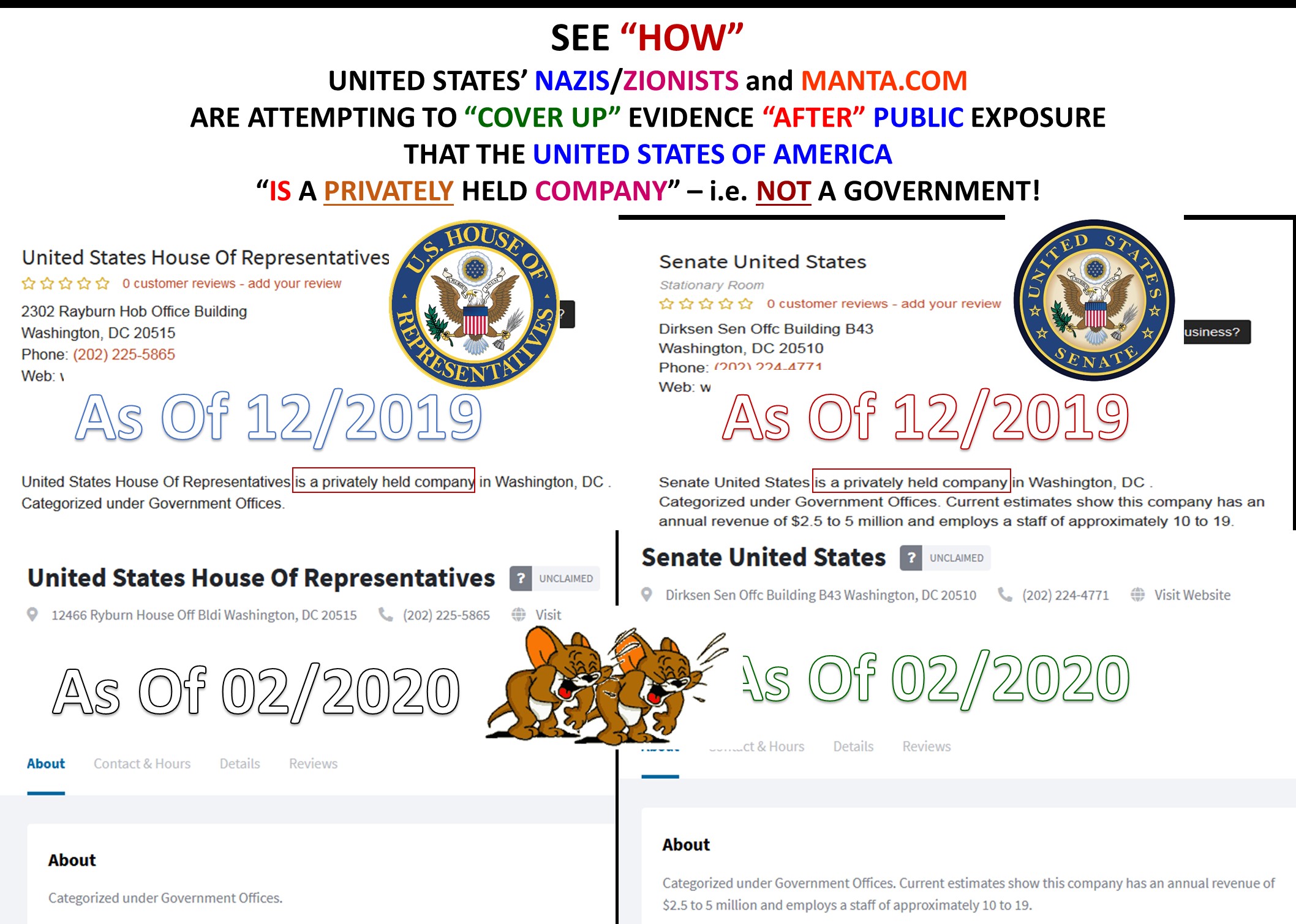 United States Senate Privately Held 