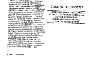 Document: [05/04/2018 NOTICE Of NONATTENDANCE]